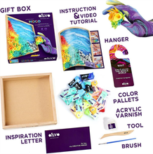 Load image into Gallery viewer, Okto Sensory Art 3D Mood: Ocean Calm Art & Craft