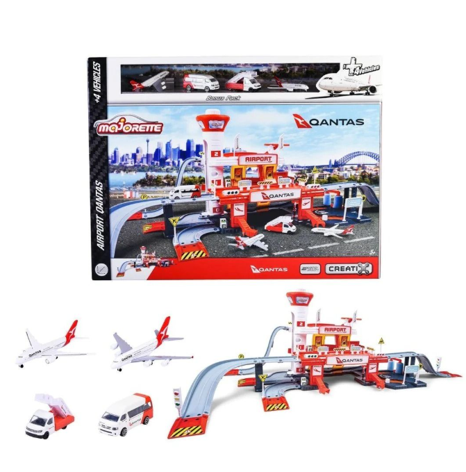 Majorette QANTAS Airport Playset