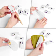 Load image into Gallery viewer, Okto Sensory Art 10pc Air Clay Set - White Art & Craft