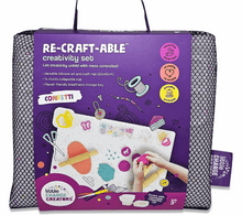 Load image into Gallery viewer, Little Change Creators Re-CRAFT-able CONFETTI Creative Set Art & Craft