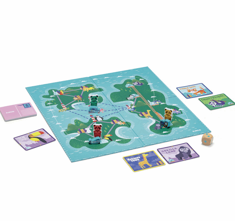 Djeco Around The World Game Board Game
