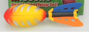Soft Foam Flying Missile Outdoor Play