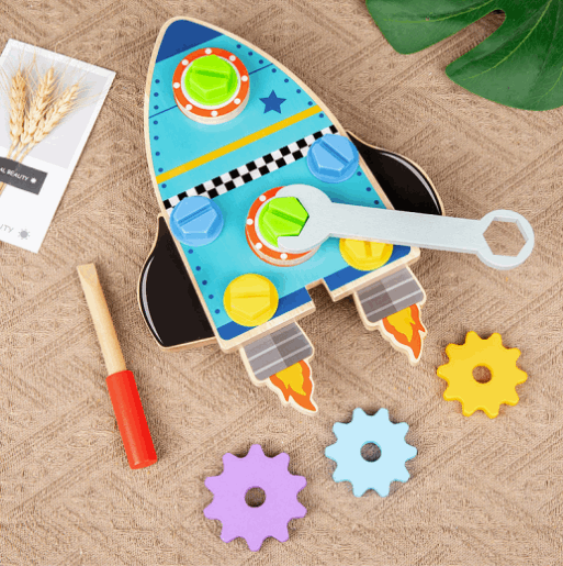 Rocket Construction Board Set construction toys