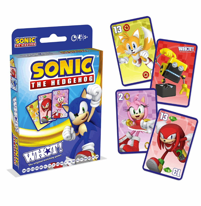 WHOT! Sonic The Hedgehog Card Game Card Game