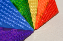 Load image into Gallery viewer, MAGBLOX Magbrix Magnetic Tiles Isoceles T 12pc Construction