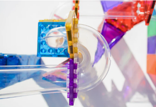 Load image into Gallery viewer, MAGBLOX Magbrix 98pc Ball Run Pack Construction