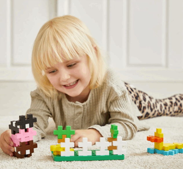 Plus Plus BIG Farm 50pc Construction Toy