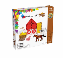 Load image into Gallery viewer, Magna Tiles Farm Animals 25pc Set magnetic tiles