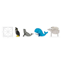 Load image into Gallery viewer, Magna Tiles Artic Animals 25pc Set Construction