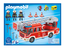 Load image into Gallery viewer, Playmobil Fire Engine with Ladder 9463