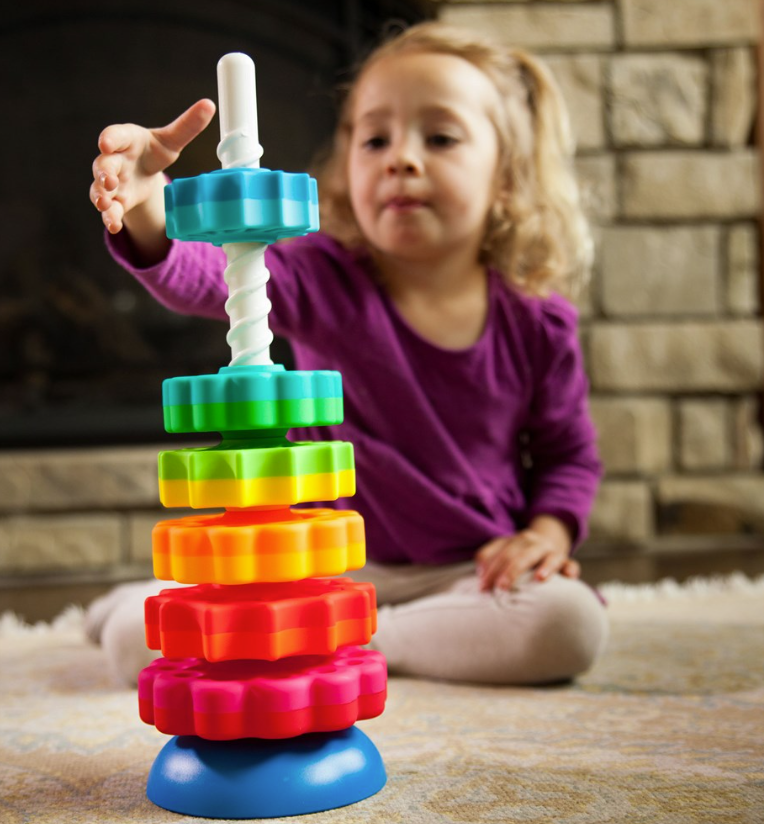 Fat Brain Toys Spin Again toddler toy