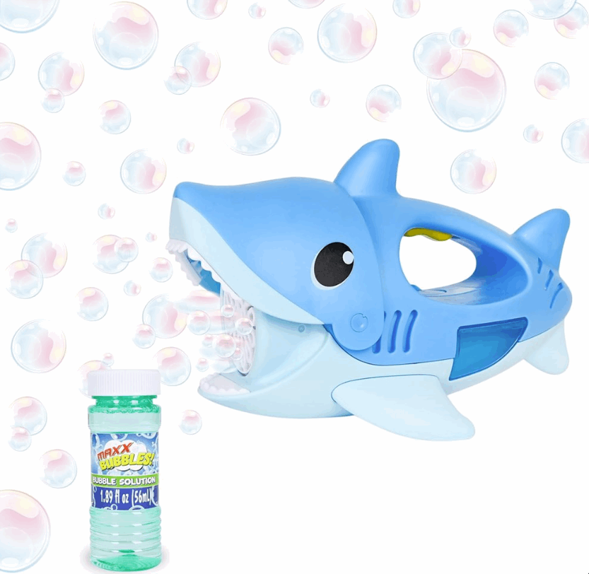MAXX Bubbles Handheld Shark Bubbler bubble blower
