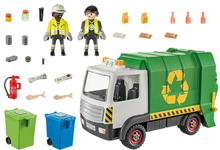 Load image into Gallery viewer, Playmobil Garbage Truck