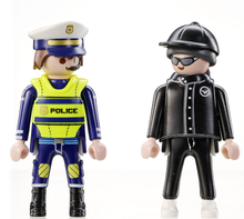 Load image into Gallery viewer, Playmobil Policeman and Burglar 71804