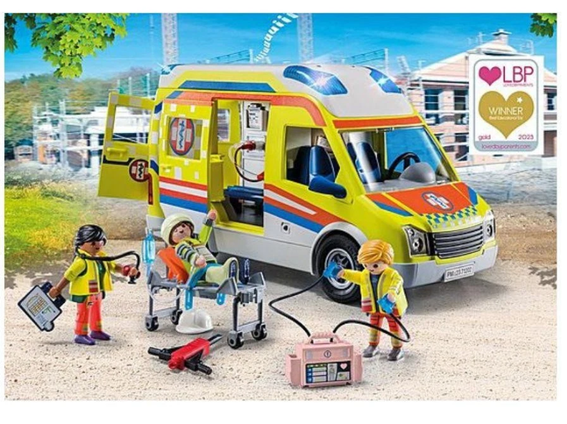 Playmobil Ambulance with Lights and Sound 71202