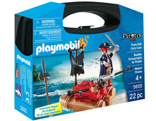 Load image into Gallery viewer, Playmobil Pirate Raft Carry Case 5655