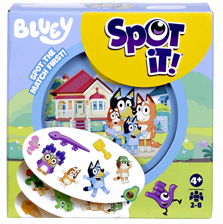 Spot It! Bluey Card Game