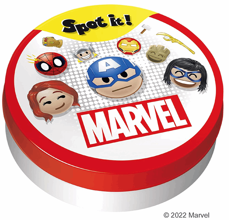 Spot It! Marvel card games