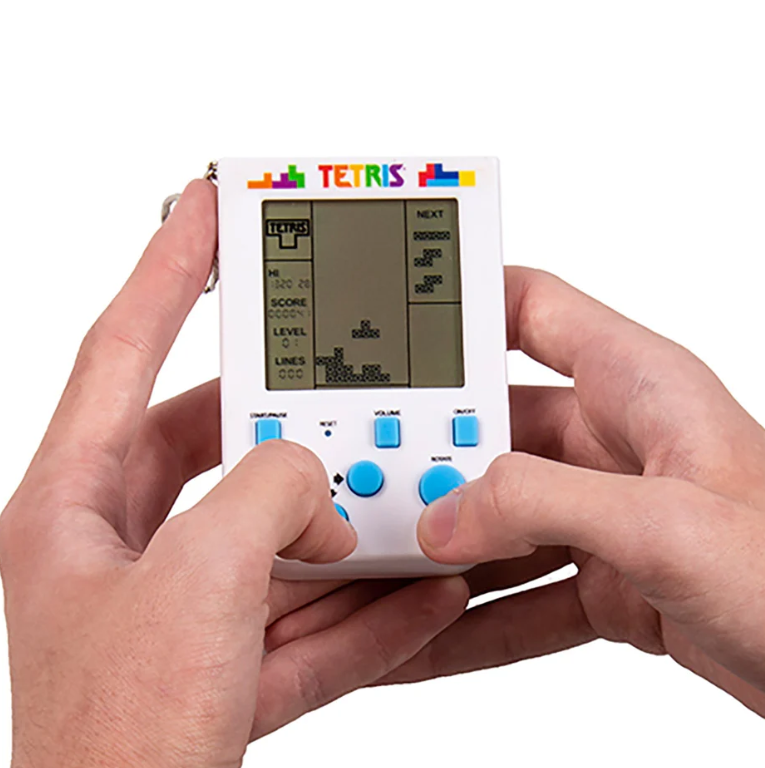 Tetris Keyring Aracade Game