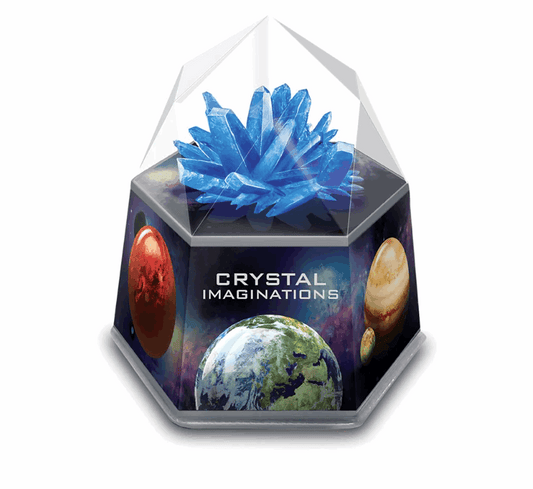 4M Crystal Growing Kit Space Gem Blue crystals