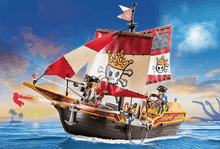 Load image into Gallery viewer, Playmobil Pirate Ship Small 71418 playset