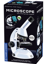 Load image into Gallery viewer, Thames & Kosmos Microscope with Smartphone Adaptor