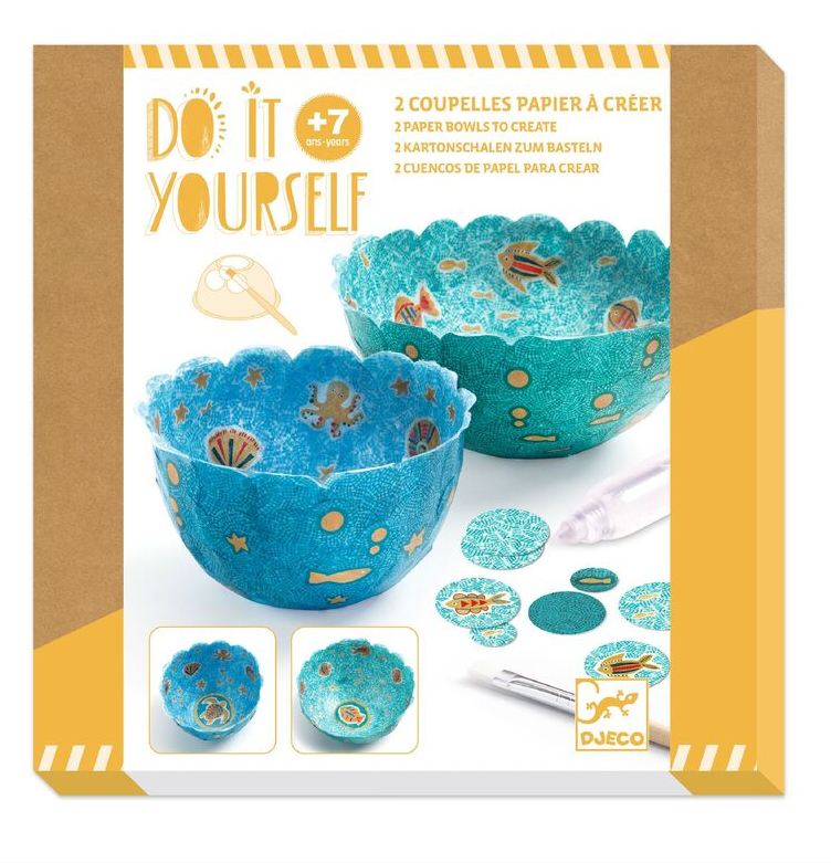 Djeco DIY In The Sea Bowls Art & Craft Kits