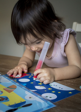 Load image into Gallery viewer, Djeco Hidden In The Sky Water Colouring Art & Craft Kits