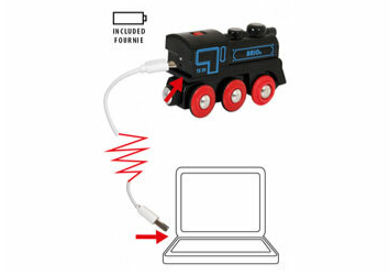 Brio Rechargable Engine with mini USB cable Toy Trains & Train Sets