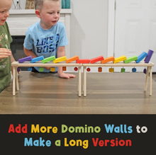 Load image into Gallery viewer, Meavia Wooden Falling Domino Wall / Stand Sensory Needs