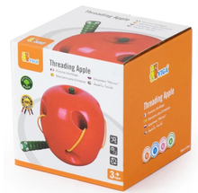Load image into Gallery viewer, Viga Lacing Apple lacing toy