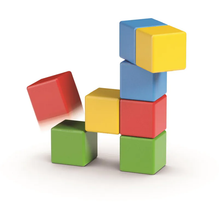 Load image into Gallery viewer, Geomag Magicube Recycled Try Me 8pc magnetic toy