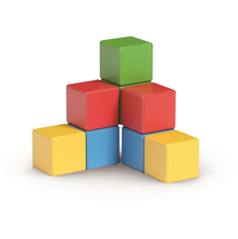 Load image into Gallery viewer, Geomag Magicube Recycled Try Me 8pc magnetic toy