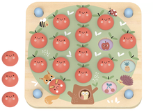 Load image into Gallery viewer, Tooky Toys My Forest Friends Apple Memory Matching Game Board Game