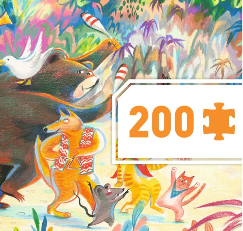 Djeco Woods Music Band 200pc Gallery Puzzle