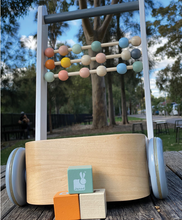 Load image into Gallery viewer, Janod Cocoon Walker with Blocks Walker