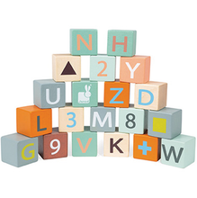 Load image into Gallery viewer, Janod Cocoon Walker with Blocks Walker