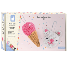 Load image into Gallery viewer, Janod Crochet 2 Keyrings Art & Craft