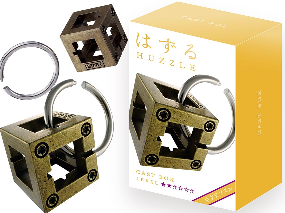 Hanayama Huzzle Cast Box Level 2