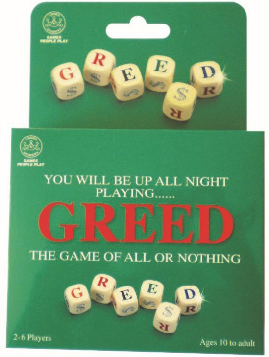 Greed Card Game