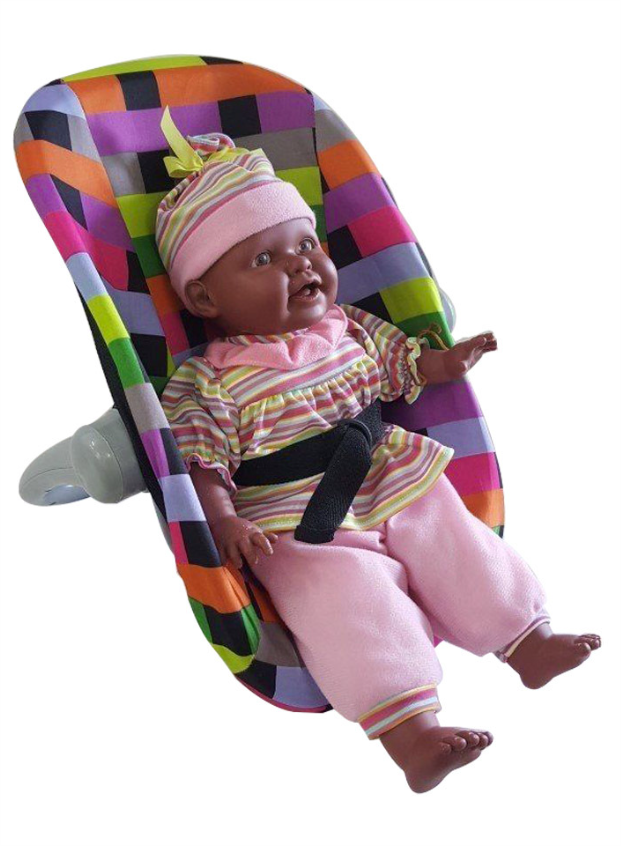 Fun Factory Doll Carrier Capsule Multi Coloured Lattice