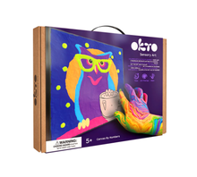 Load image into Gallery viewer, Okto Owl Colouring with Clay Set 29cm x 29cm Art & Craft