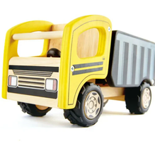 Load image into Gallery viewer, Pintoy Wooden Dump Truck vehicle