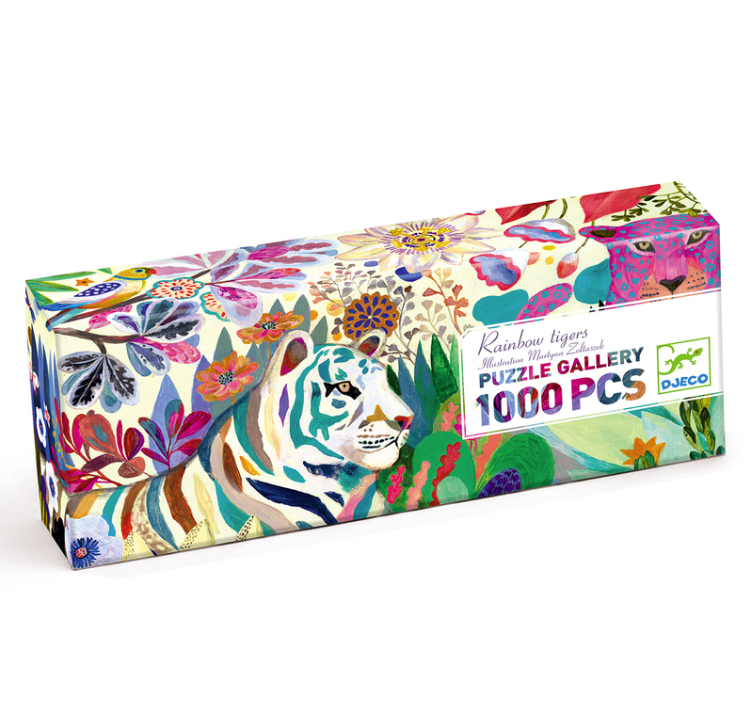 Djeco Rainbow Tiger 1000pc Puzzle