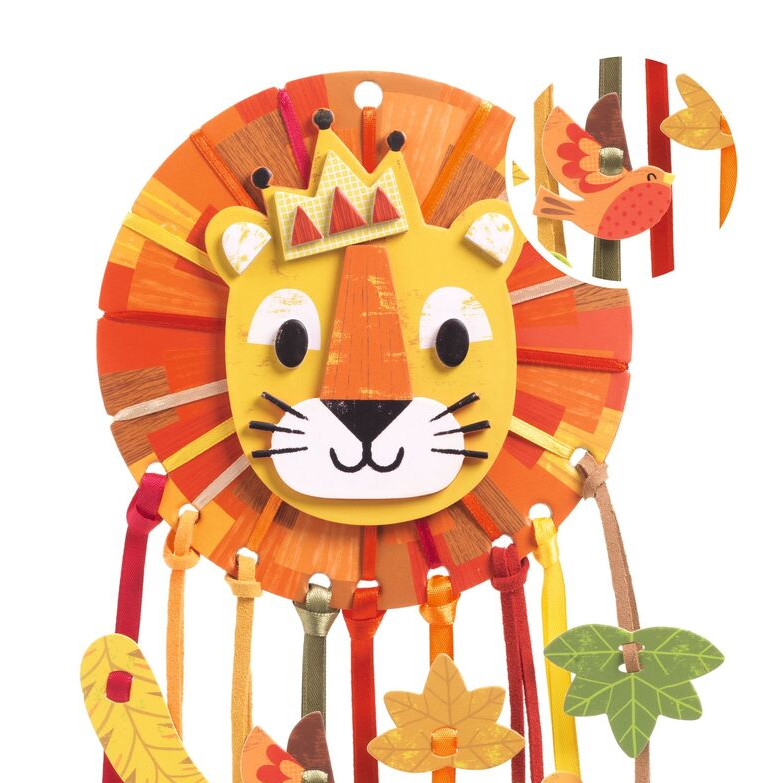 Djeco DIY Little Lion Dreamcatcher Art & Craft