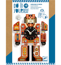 Load image into Gallery viewer, Djeco DIY Robotime Clock Art & Craft