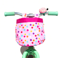 Load image into Gallery viewer, BEEP Bike & Scooter Canvas Basket bike basket