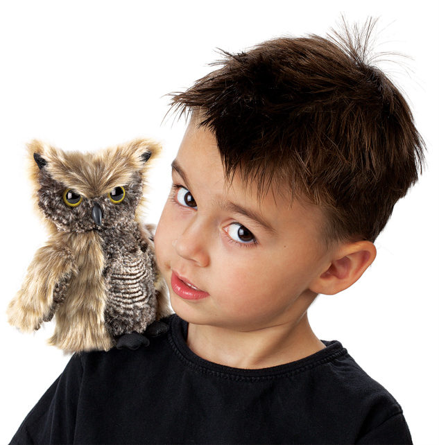 Folkmanis Screech Owl Hand Puppet