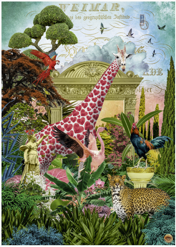 Andre Sanchez Giraffolove 1000pc Heye Puzzle