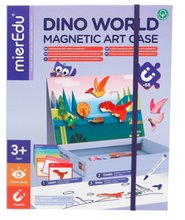Load image into Gallery viewer, MierEdu Magnetic Art Case Dino World creative play